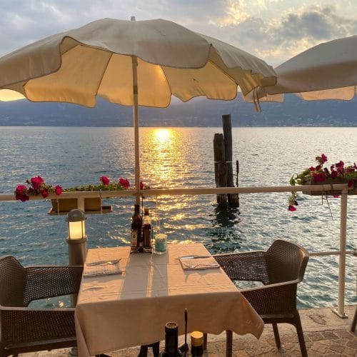 Dinner on the lake