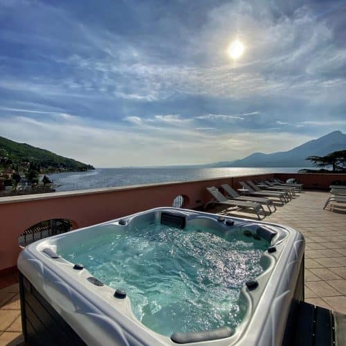 Pool on the rooftop